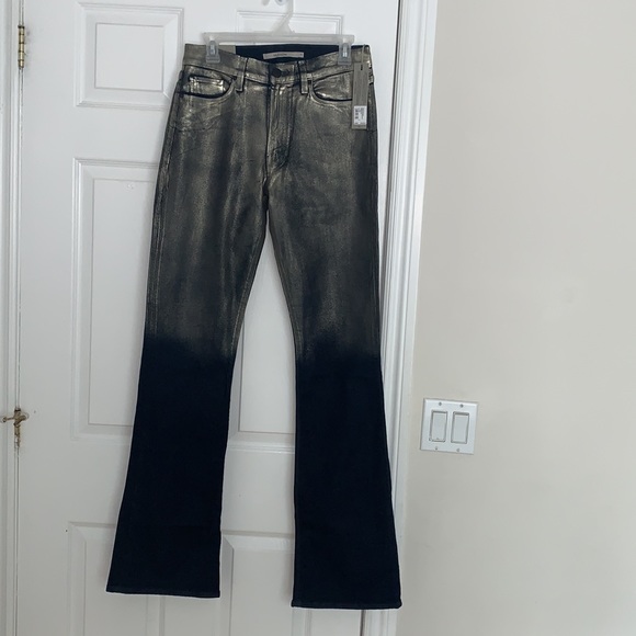 Hudson High-Rise Bootcut OMBRE FOIL  Jeans - Picture 7 of 16